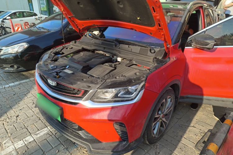 Used Geely Auto Coolray 2019 Sport Model 260T DCT Battle China V Standard Engine Bay Left