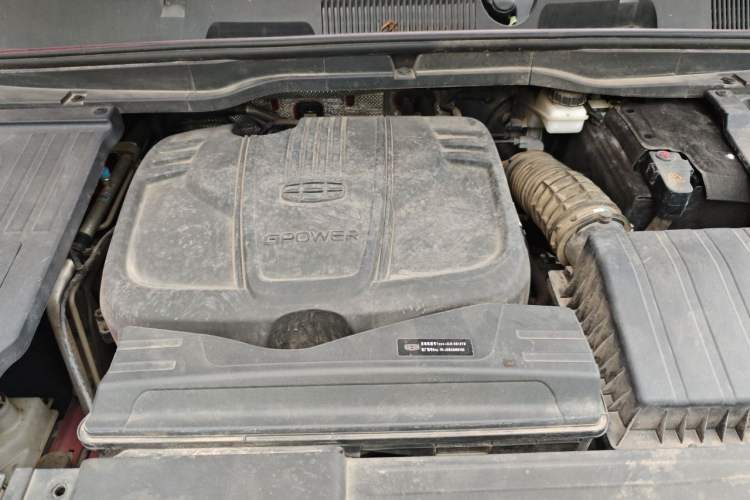 Used Geely Auto Coolray 2019 Sport Model 260T DCT Battle China V Standard Engine Bay