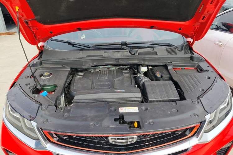 Used Geely Auto Coolray 2019 Sport Version 260T DCT Explorer China VI Standard Engine Bay
