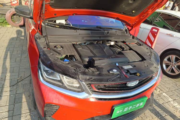 Used Geely Auto Coolray 2019 Sport Model 260T DCT Battle China V Standard Engine Bay Right