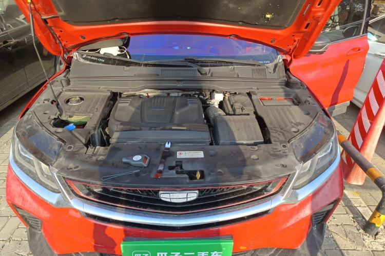 Used Geely Auto Coolray 2019 Sport Model 260T DCT Battle China V Standard Engine Bay