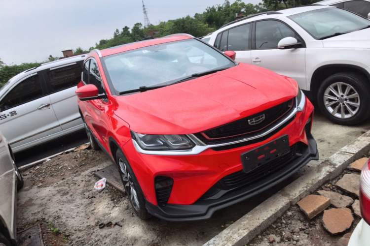 Used Geely Auto Coolray 2019 Sport Model 260T DCT Patrol China V Standard Front Right 45 Deg