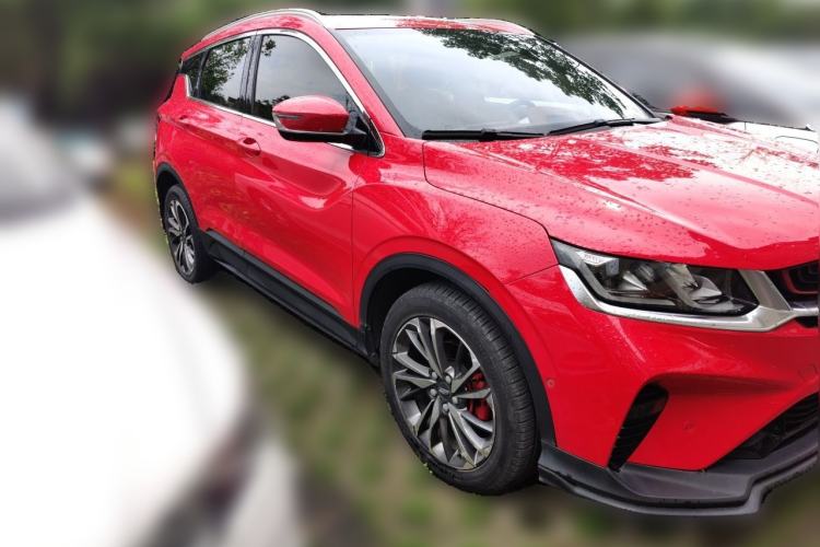 Used Geely Auto Coolray 2019 Sport Model 260T DCT Battle China V Standard Front Right 45 Deg