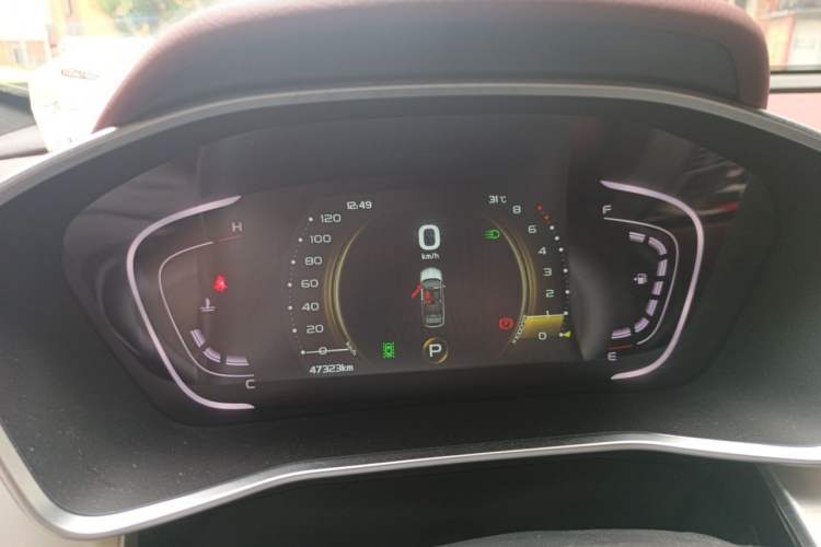 Used Geely Auto Coolray 2019 Sport Version 260T DCT Battle China VI Standard Instrument Cluster