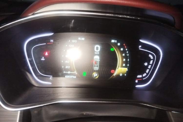 Used Geely Auto Coolray 2019 Sport Version 260T DCT Battle China VI Standard Instrument Cluster