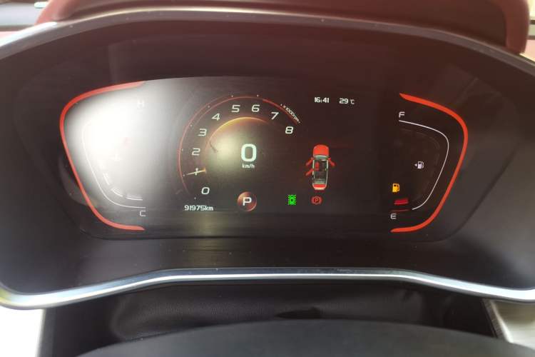 Used Geely Auto Coolray 2019 Sport Model 260T DCT Battle China V Standard Instrument Cluster
