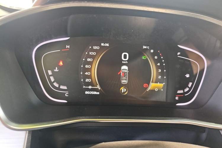 Used Geely Auto Coolray 2019 260T DCT Explorer China V Standard Instrument Cluster