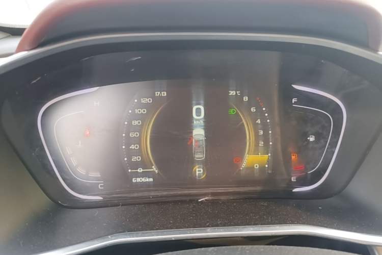 Used Geely Auto Coolray 2019 Sport Model 260T DCT Patrol China V Standard Instrument Cluster