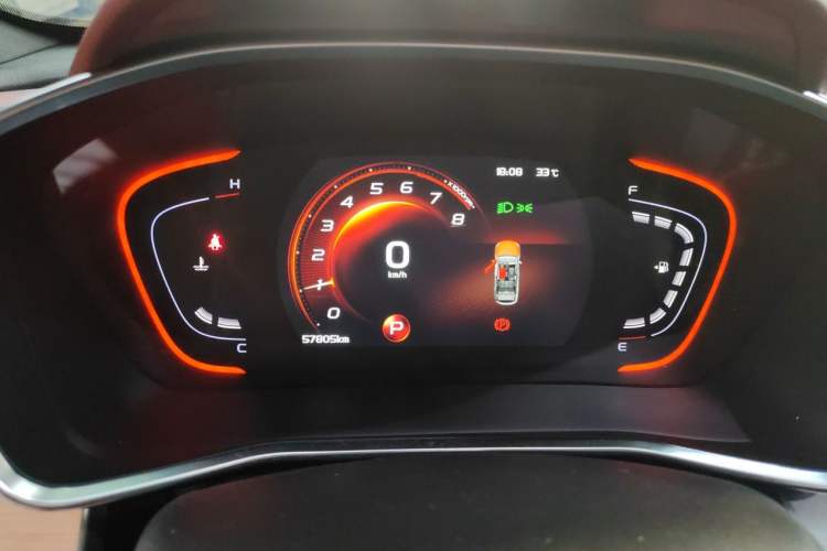 Used Geely Auto Coolray 2019 Sport Version 260T DCT Battle China VI Standard Instrument Cluster