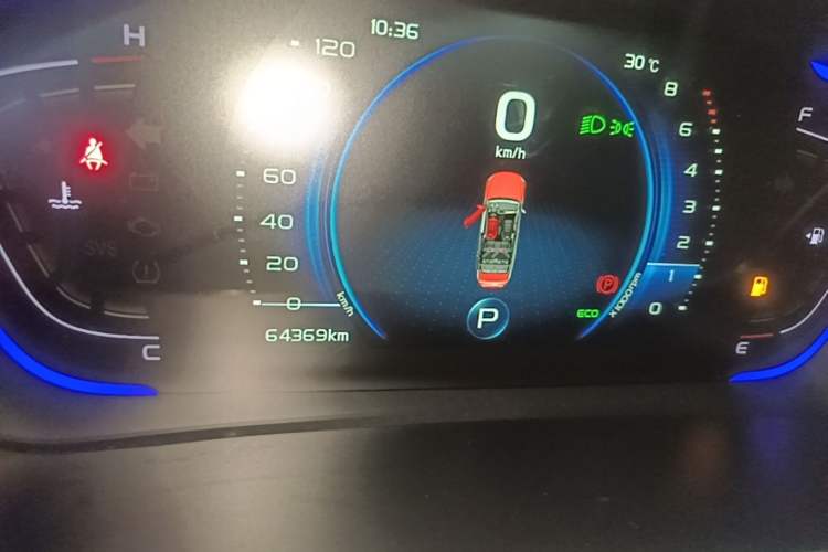 Used Geely Auto Coolray 2019 260T DCT Explorer China VI Standard Instrument Cluster