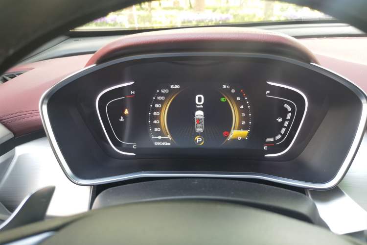 Used Geely Auto Coolray 2019 Sport Model 260T DCT Patrol China V Standard Instrument Cluster
