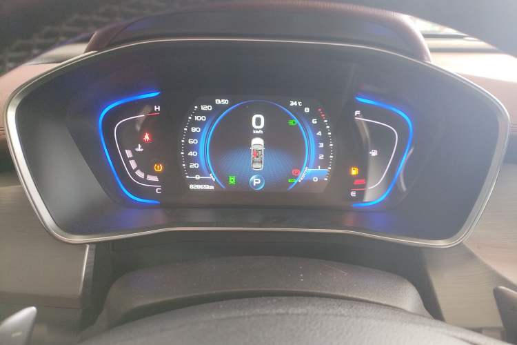 Used Geely Auto Coolray 2019 Sport Model 260T DCT Battle China V Standard Instrument Cluster