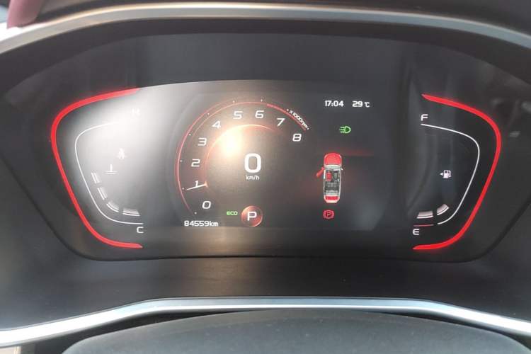 Used Geely Auto Coolray 2019 Sport Model 260T DCT Battle China V Standard Instrument Cluster