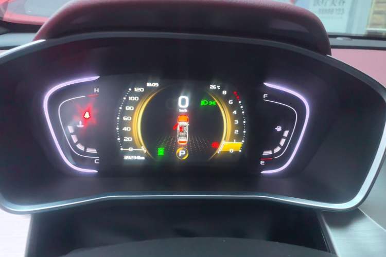 Used Geely Auto Coolray 2019 Sport Model 260T DCT Battle China V Standard Instrument Cluster
