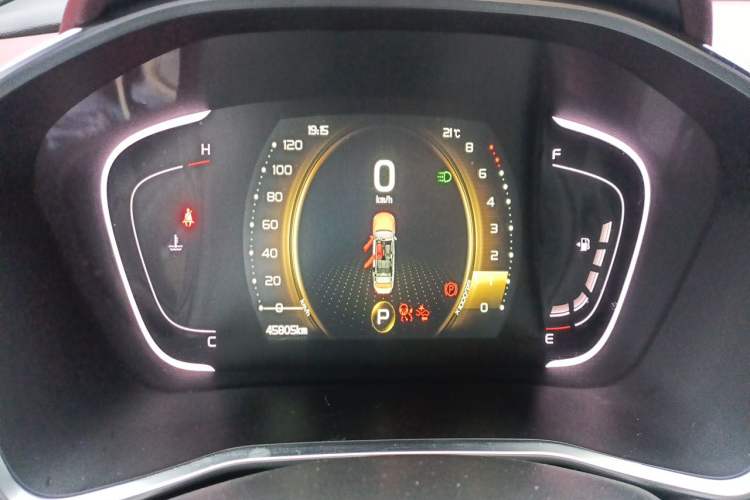 Used Geely Auto Coolray 2019 Sport Model 260T DCT Battle China V Standard Instrument Cluster
