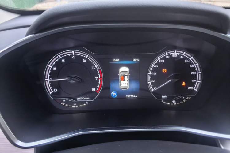 Used Geely Auto Coolray 2019 260T DCT Knight China VI Standard Instrument Cluster