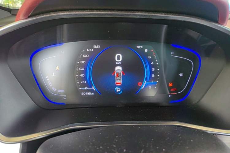 Used Geely Auto Coolray 2019 Sport Version 260T DCT Explorer China VI Standard Instrument Cluster