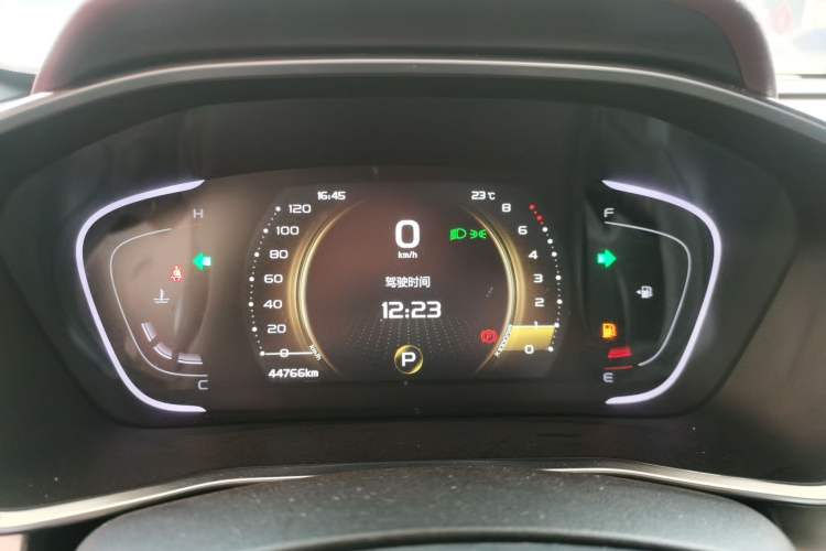 Used Geely Auto Coolray 2019 Sport Version 260T DCT Battle China VI Standard Instrument Cluster