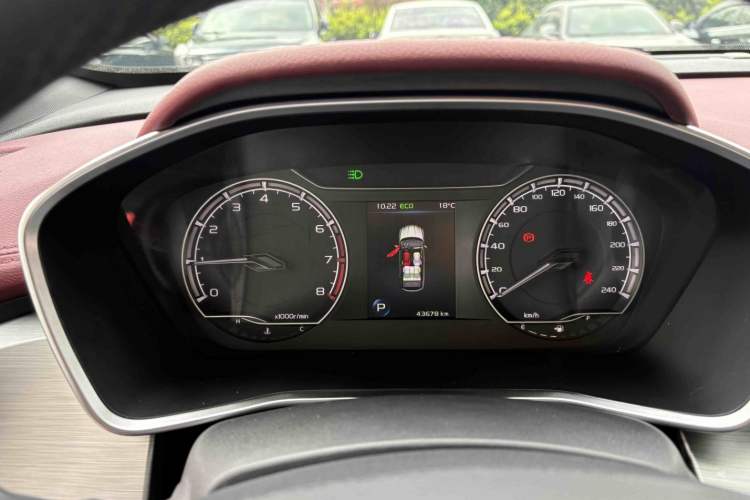 Used Geely Auto Coolray 2019 260T DCT Knight China VI Standard Instrument Cluster
