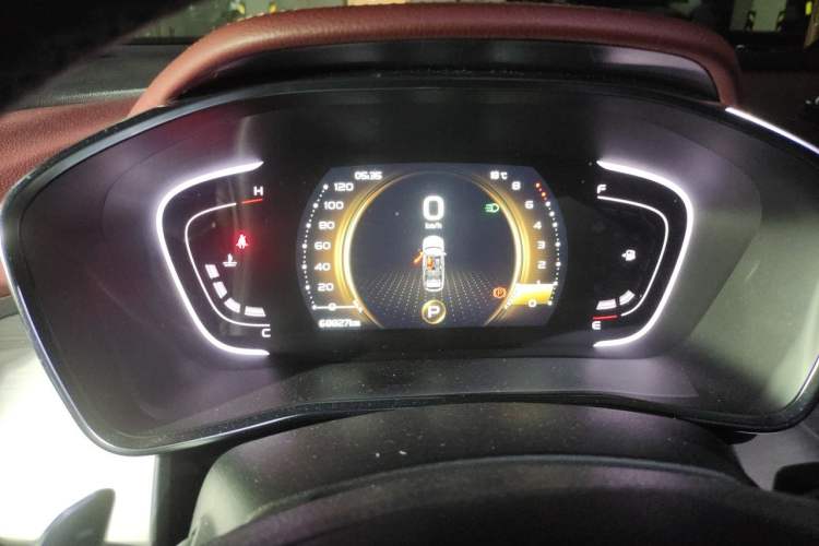 Used Geely Auto Coolray 2019 Sport Model 260T DCT Battle China V Standard Instrument Cluster