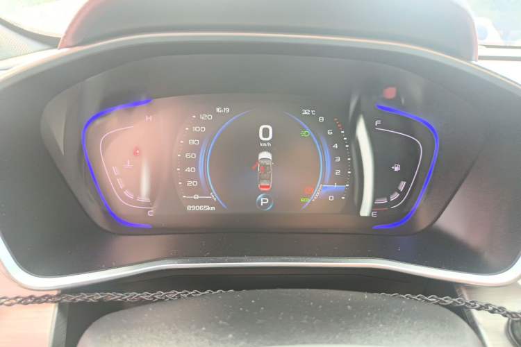 Used Geely Auto Coolray 2019 Sport Model 260T DCT Battle China V Standard Instrument Cluster