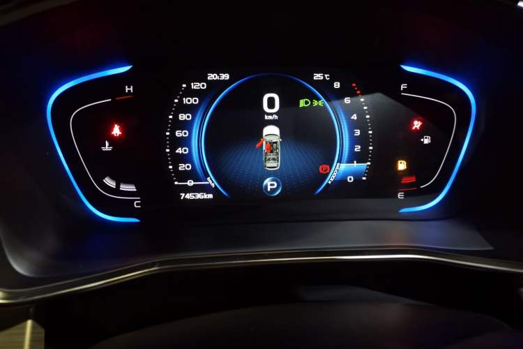 Used Geely Auto Coolray 2019 Sport Model 260T DCT Patrol China V Standard Instrument Cluster