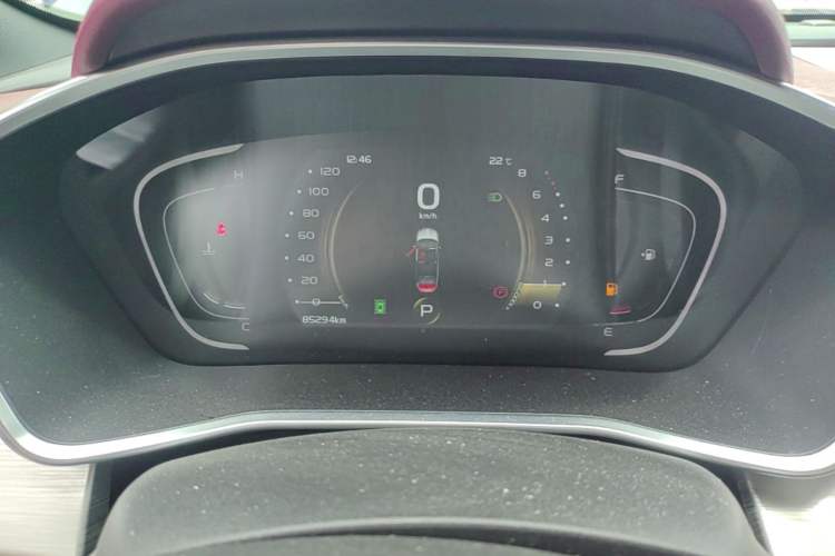 Used Geely Auto Coolray 2019 Sport Model 260T DCT Battle China V Standard Instrument Cluster