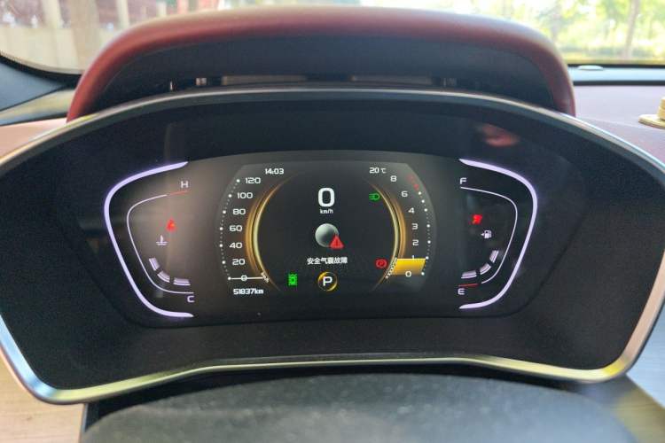 Used Geely Auto Coolray 2019 Sport Version 260T DCT Battle China VI Standard Instrument Cluster