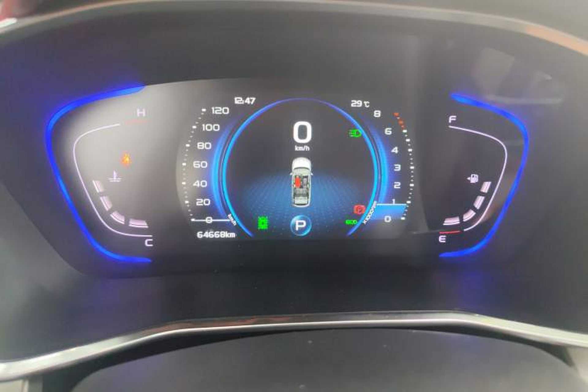 Used Geely Auto Coolray 2019 Sport Model 260T DCT Battle China V Standard Instrument Cluster