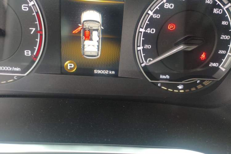 Used Geely Auto Coolray 2019 260T DCT Knight China V Standard Odometer Close Up