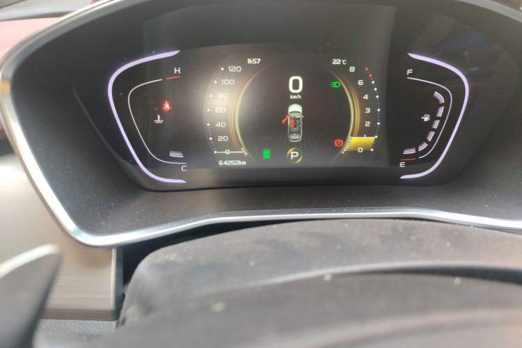 Used Geely Auto Coolray 2019 Sport Model 260T DCT Battle China V Standard Odometer Close Up