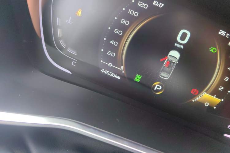 Used Geely Auto Coolray 2019 Sport Version 260T DCT Battle China VI Standard Odometer Close Up