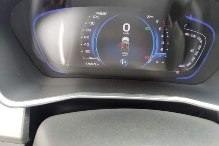 Used Geely Auto Coolray 2019 Sport Model 260T DCT Battle China V Standard Odometer Close Up