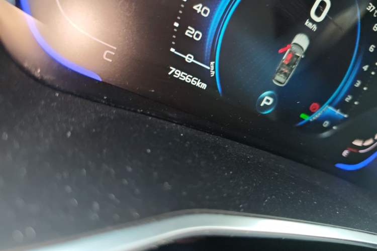 Used Geely Auto Coolray 2019 260T DCT Explorer China VI Standard Odometer Close Up
