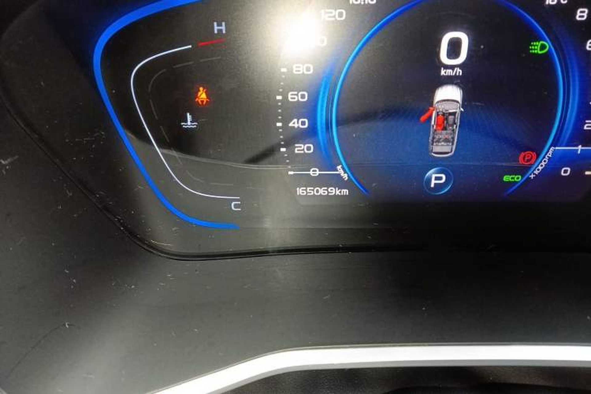 Used Geely Auto Coolray 2019 260T DCT Knight China VI Standard Odometer Close Up
