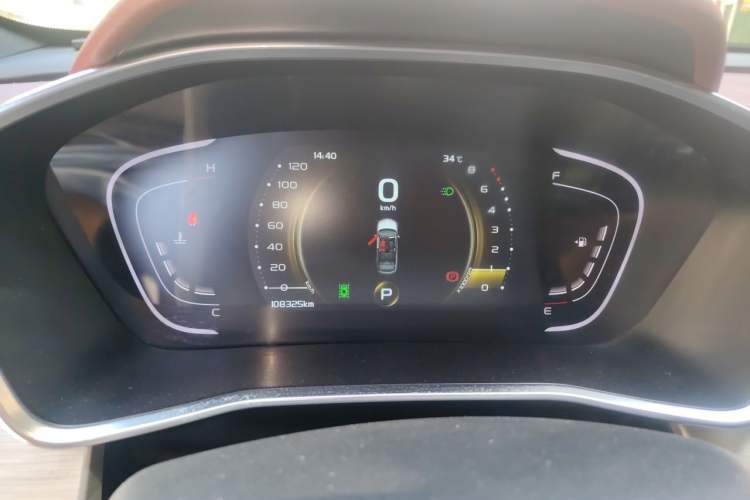 Used Geely Auto Coolray 2019 Sport Model 260T DCT Battle China V Standard Odometer Close Up
