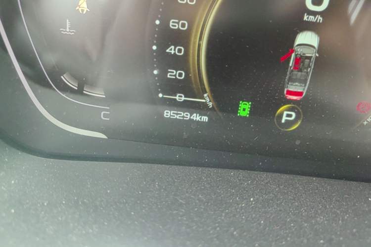 Used Geely Auto Coolray 2019 Sport Model 260T DCT Battle China V Standard Odometer Close Up