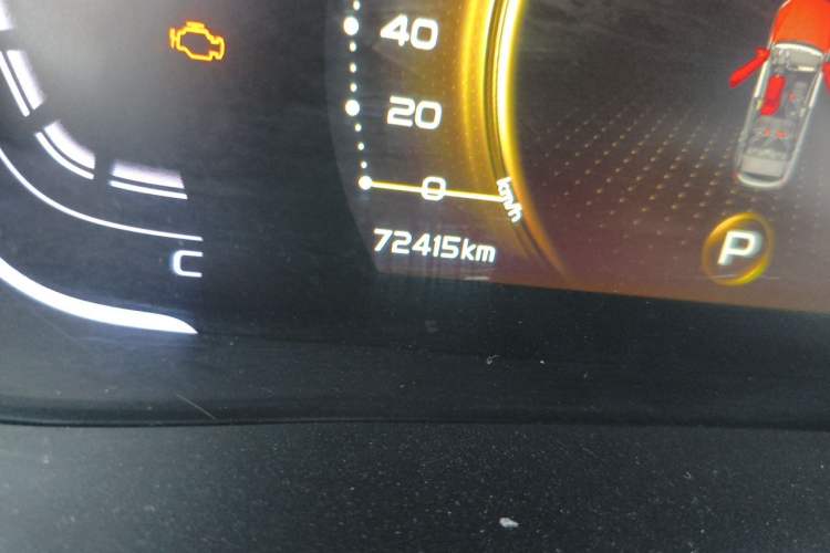 Used Geely Auto Coolray 2019 260T DCT Explorer China VI Standard Odometer Close Up