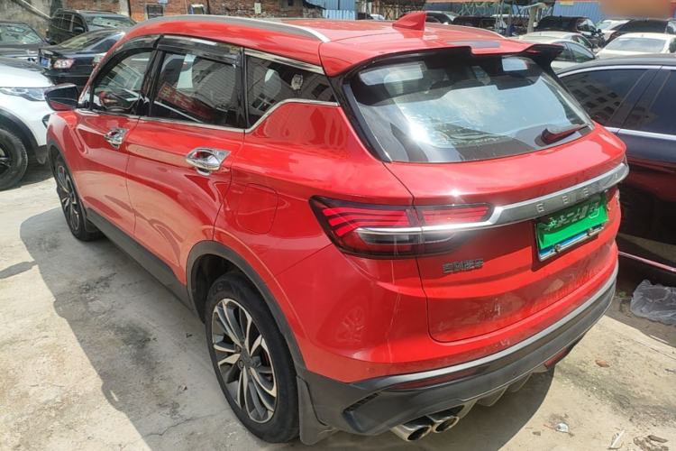 Used Geely Auto Coolray 2019 Sport Model 260T DCT Patrol China V Standard Rear Left 45 Deg
