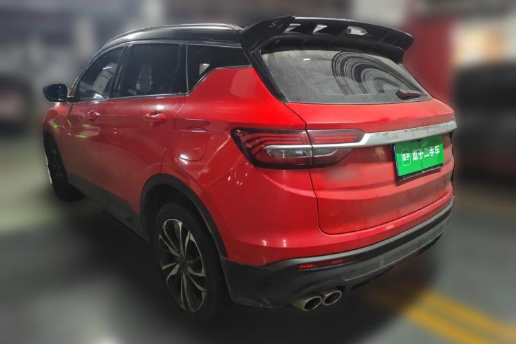 Used Geely Auto Coolray 2019 Sport Version 260T DCT Battle China VI Standard Rear Left 45 Deg