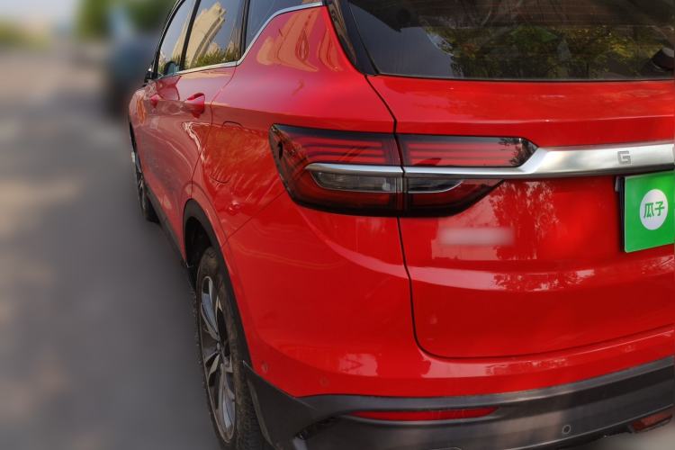 Used Geely Auto Coolray 2019 Sport Model 260T DCT Battle China V Standard Rear Left 45 Deg