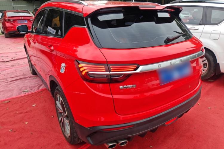 Used Geely Auto Coolray 2019 Sport Model 260T DCT Battle China V Standard Rear Left 45 Deg