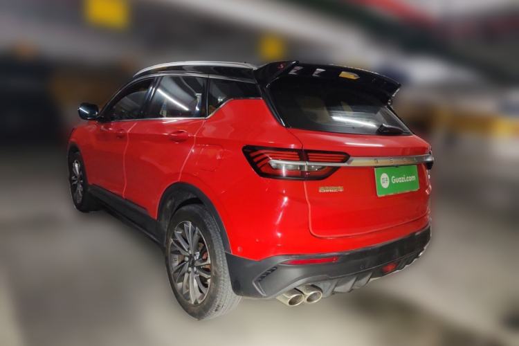 Used Geely Auto Coolray 2019 Sport Model 260T DCT Battle China V Standard Rear Left 45 Deg