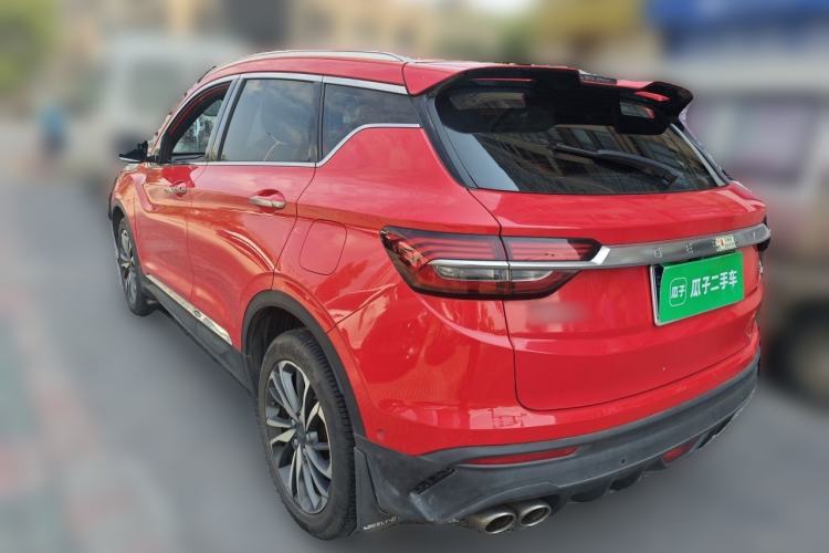 Used Geely Auto Coolray 2019 Sport Model 260T DCT Battle China V Standard Rear Left 45 Deg