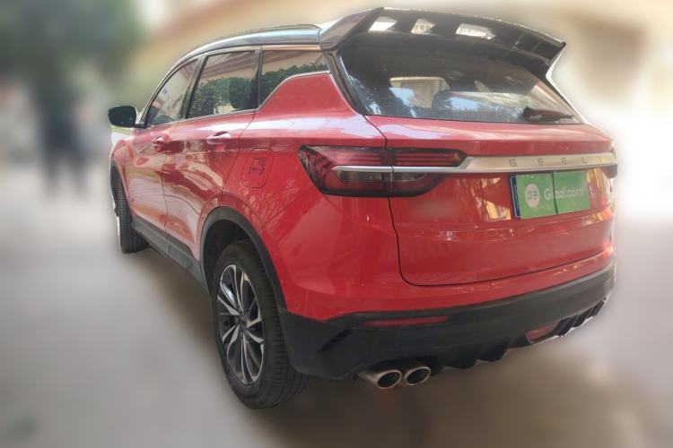 Used Geely Auto Coolray 2019 Sport Model 260T DCT Battle China V Standard Rear Left 45 Deg