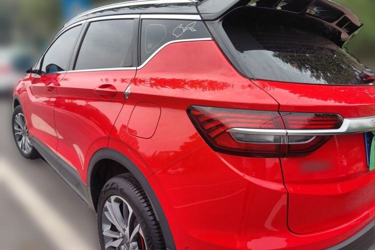 Used Geely Auto Coolray 2019 Sport Version 260T DCT Battle China VI Standard Rear Left 45 Deg