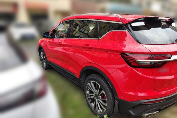 Used Geely Auto Coolray 2019 Sport Model 260T DCT Battle China V Standard Rear Left 45 Deg