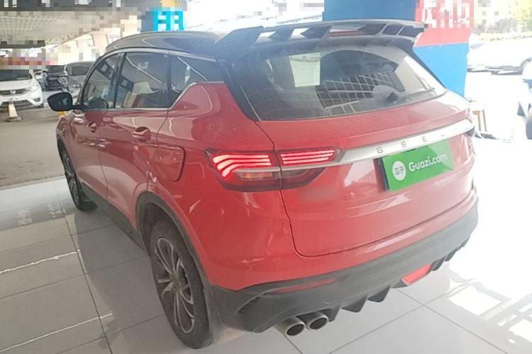 Used Geely Auto Coolray 2019 Sport Model 260T DCT Battle China V Standard Rear Left 45 Deg