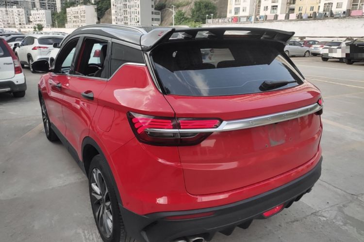 Used Geely Auto Coolray 2019 Sport Model 260T DCT Battle China V Standard Rear Left 45 Deg