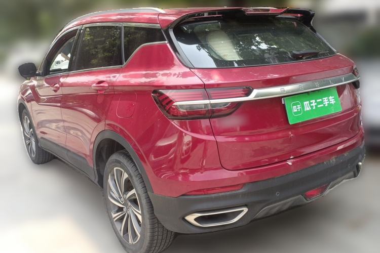 Used Geely Auto Coolray 2019 260T DCT Knight China V Standard Rear Left 45 Deg